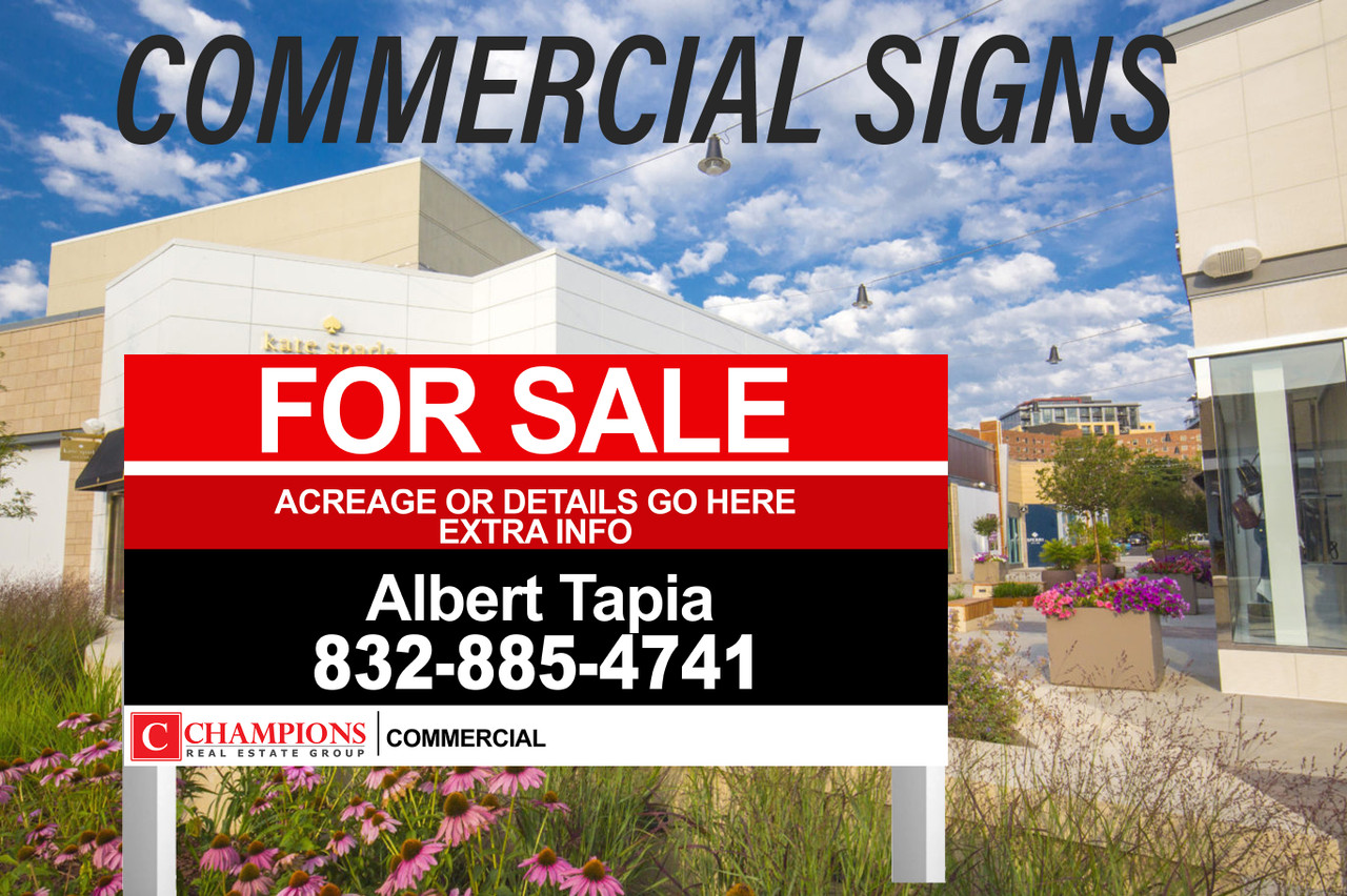 Real Estate Commercial Signs 